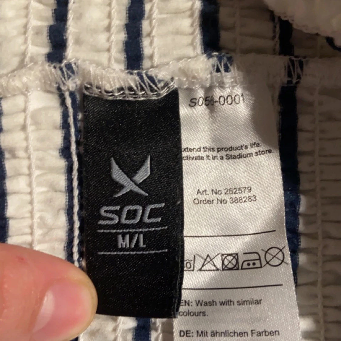 Croptop randig  - 91