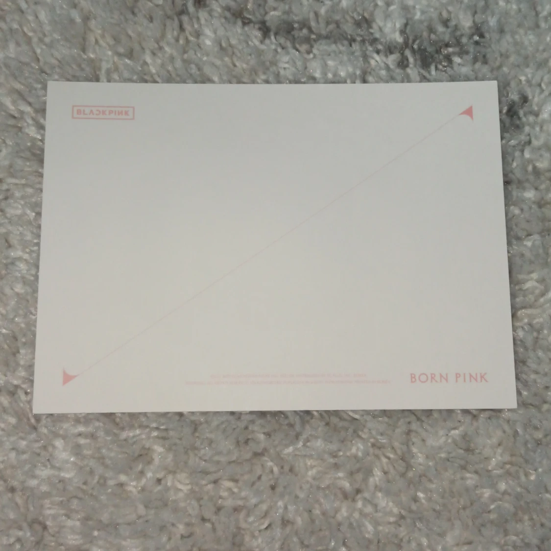 Photocard på Jisoo från Born pink album - 90