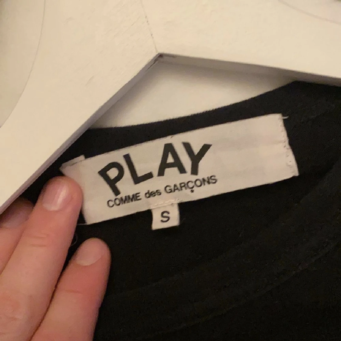 Comme des garcons svart T-shirt  - 91