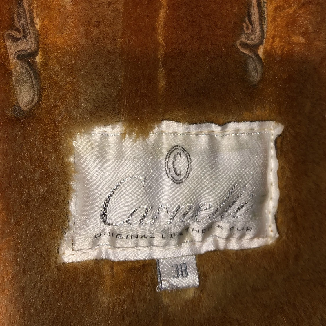 Äkta skinn och pälsjacka - 91