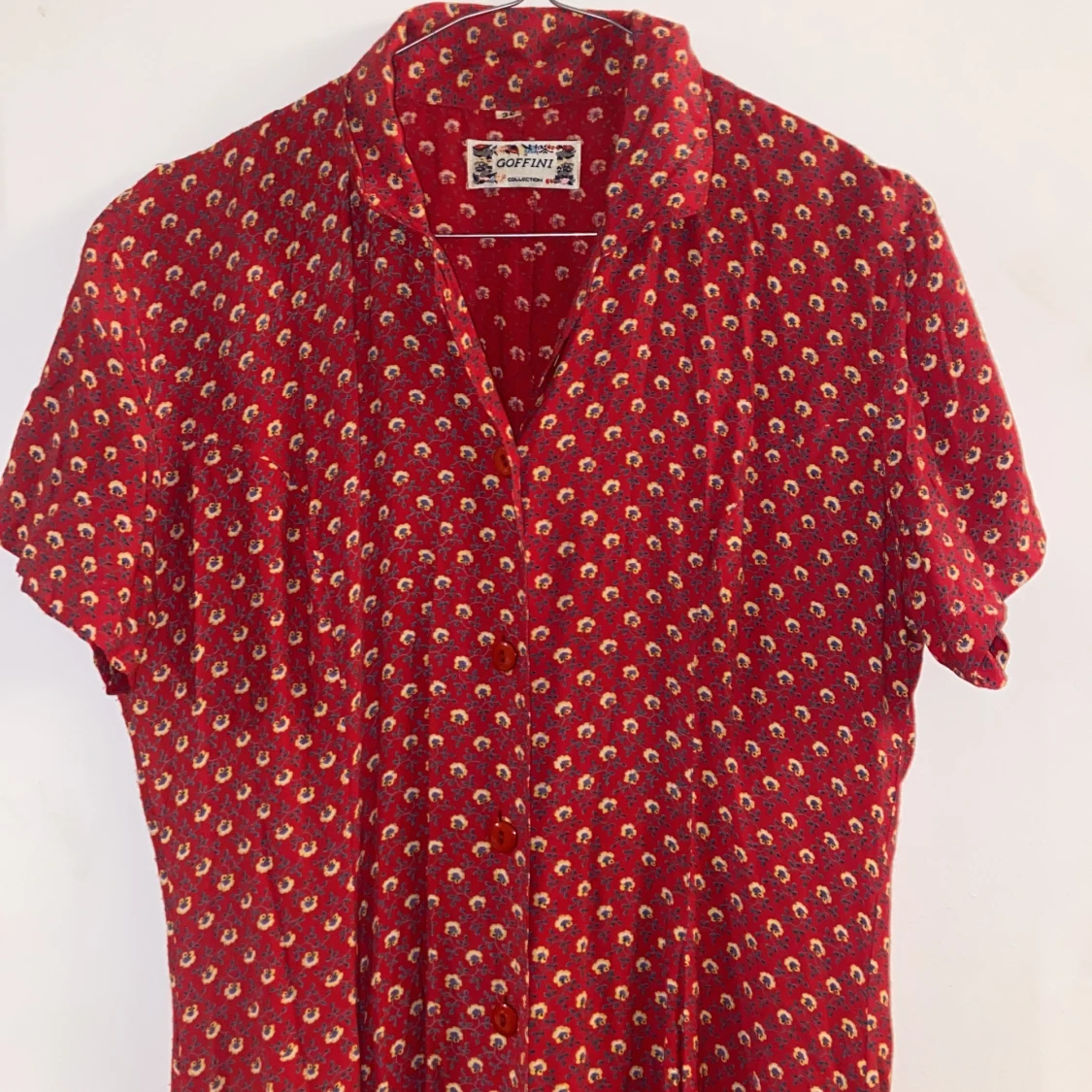 Blommig långklänning  - 90