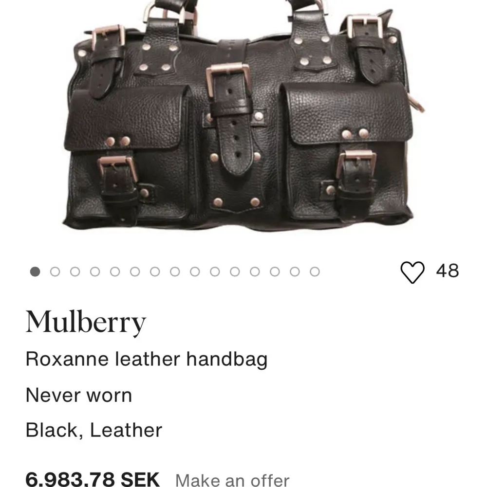 Äkta väska från mulberry!! I jättefint skick❤️ kan skicka flera bilder privat! PRIS KAN DISKUTERAS!. Väskor.