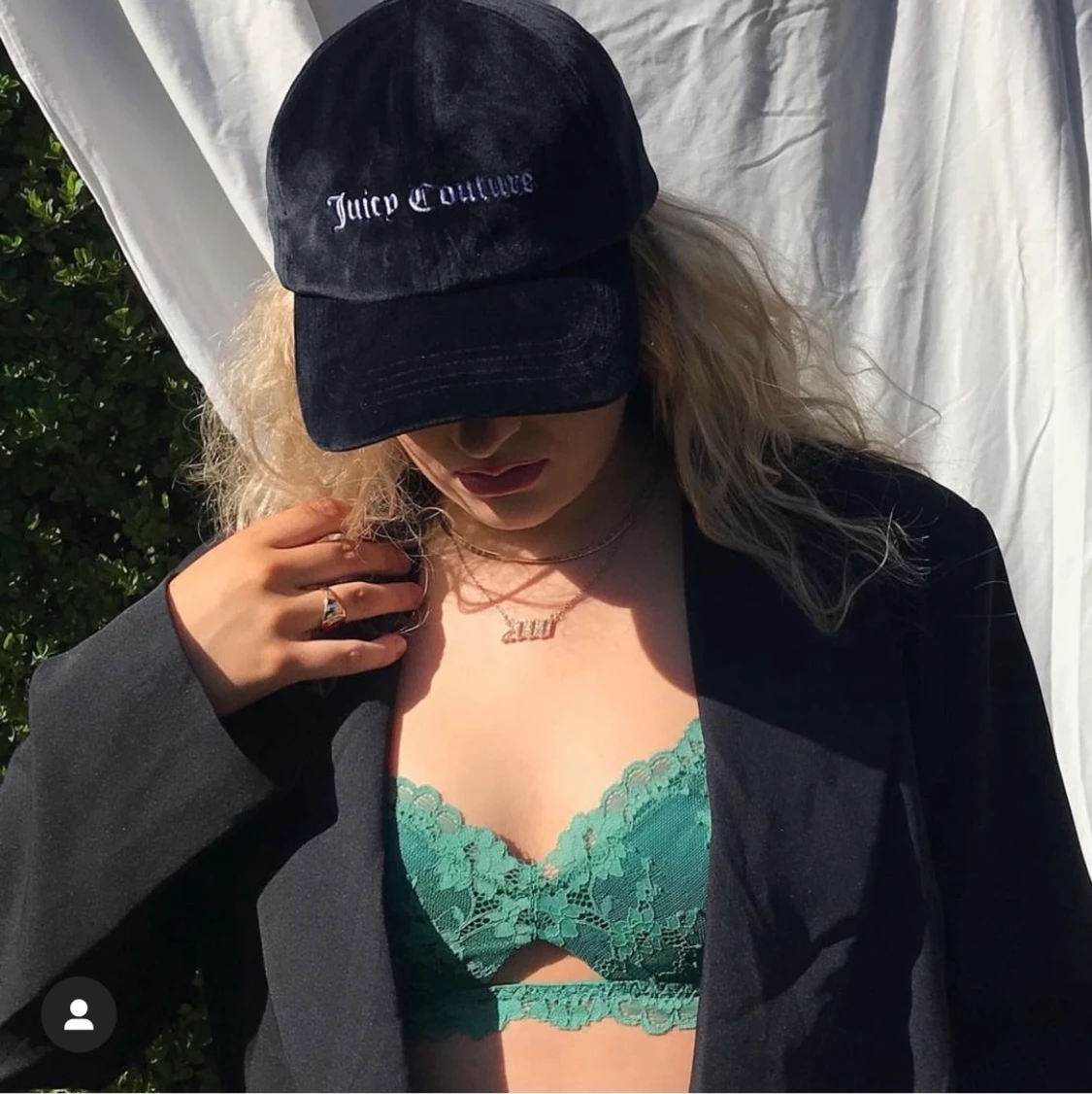 Green Lace Bralette   - 91