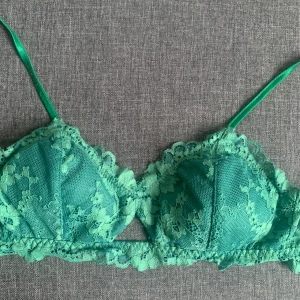 Green Lace Bralette   - Gorgeous Green Lace Braellete  From Mint and Spindle Designer
