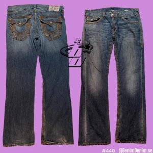 true religion jeans - True Religion jeans straight  size on tag, 36W  Ytterben, 115cm  Innerben, 85cm  midja (rakt över), 50cm  (modell 180cm)