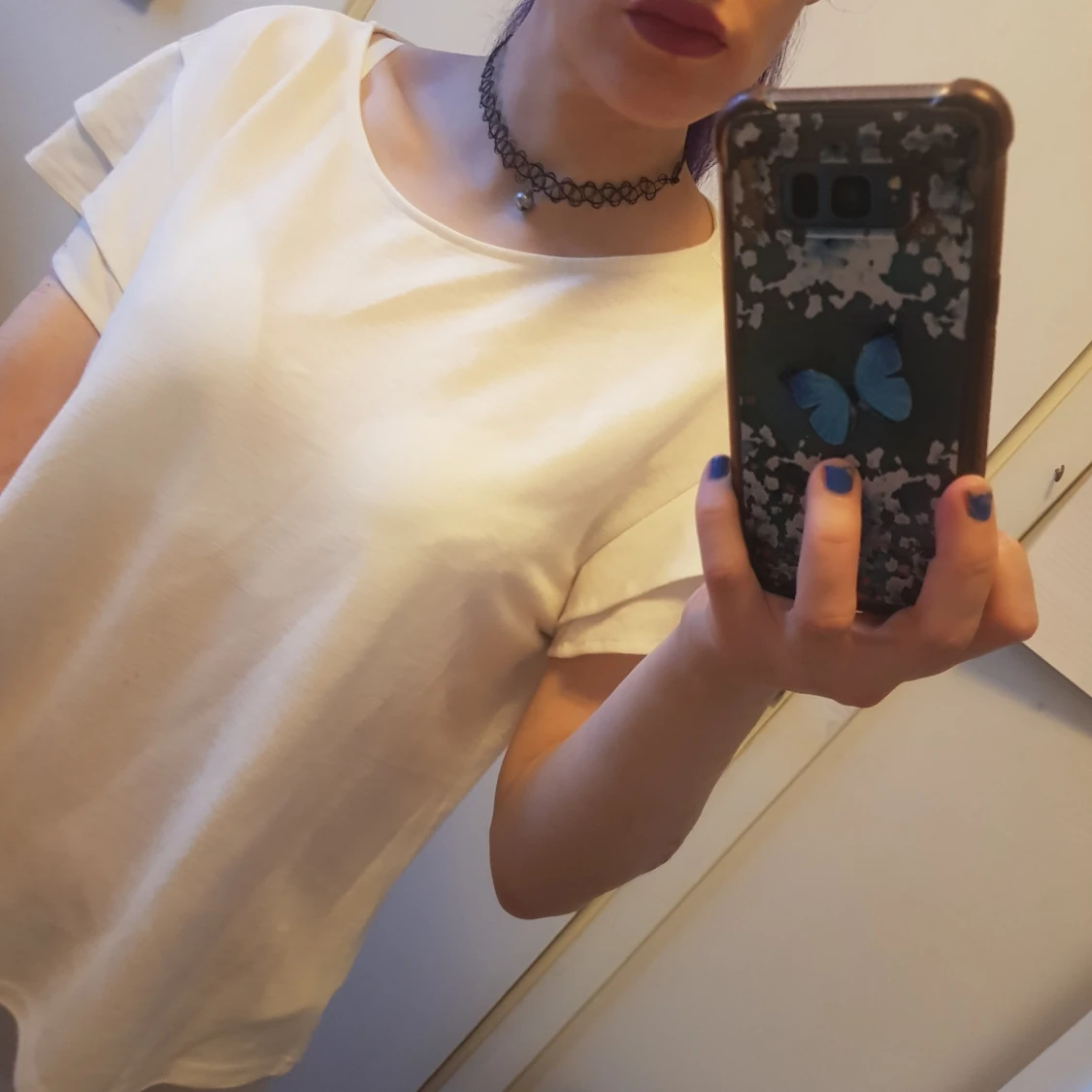 Vit tröja, Vila, strl. L