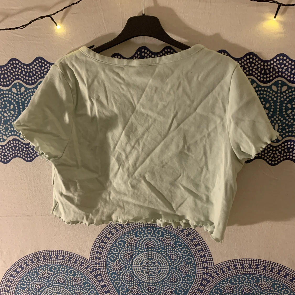 Mintgrön croptop - 43