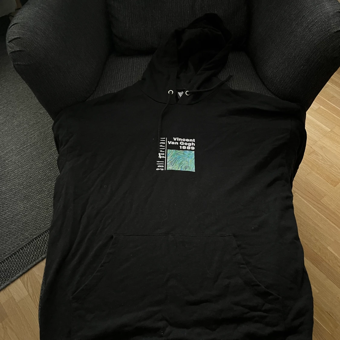 Hoodie med tryck Vincent Van Gogh
