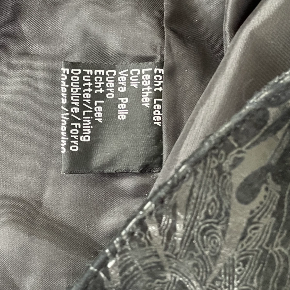 Vintage läderkappa - 91