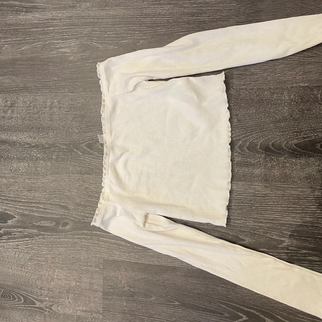 Vit off shoulder tröja