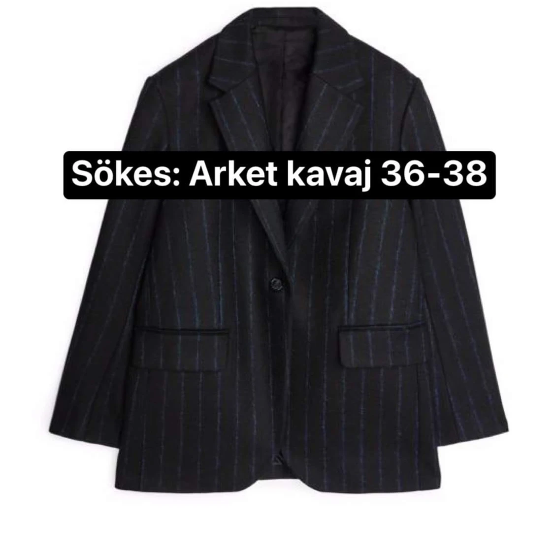 SÖKES: Arket kavaj 