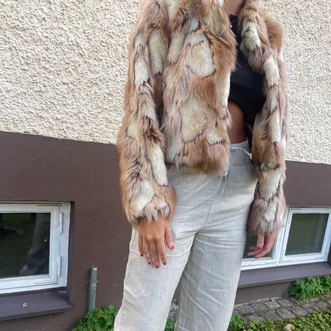 Pälsjacka, rock’n blue - 91