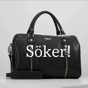 Zadig Väska stor  - Jag söker det Zadig väska som man kan få plats med en iPad och lite böcker i. Helst i denna modell. Kan även byta mot någon av mina väskor ifall man vill,(dyra märke). Ett passande pris. Behöver den till skolan, så det är ganska brottom!❤️ vill mötas upp❤️ 