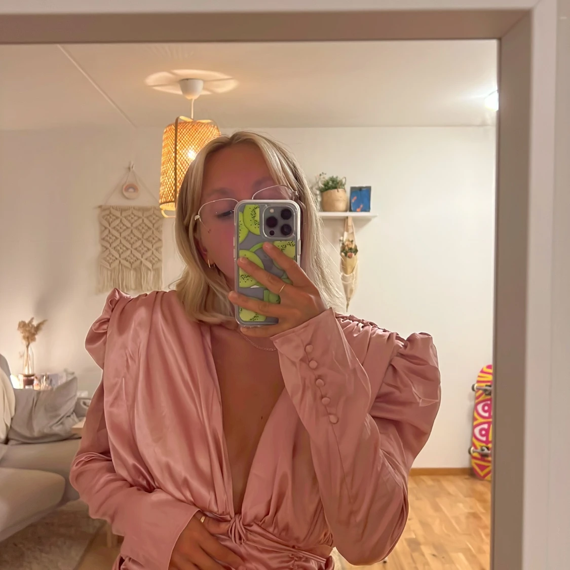 Pink cocktail dress - 90