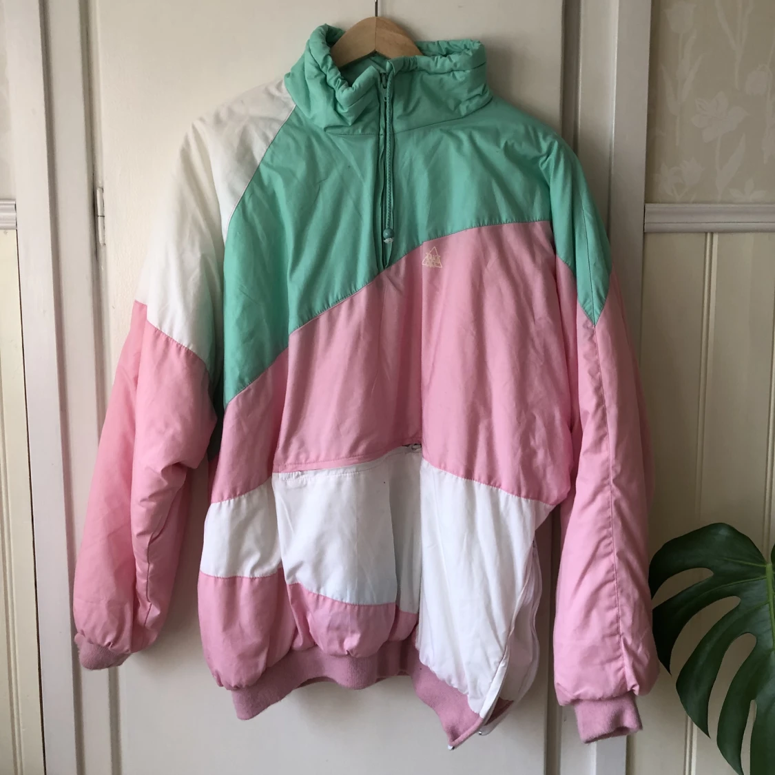 80s styled fluffy jacket  - 90