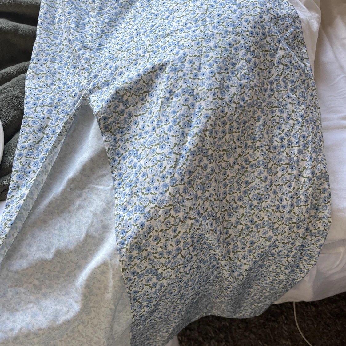 Blommig klänning - 90