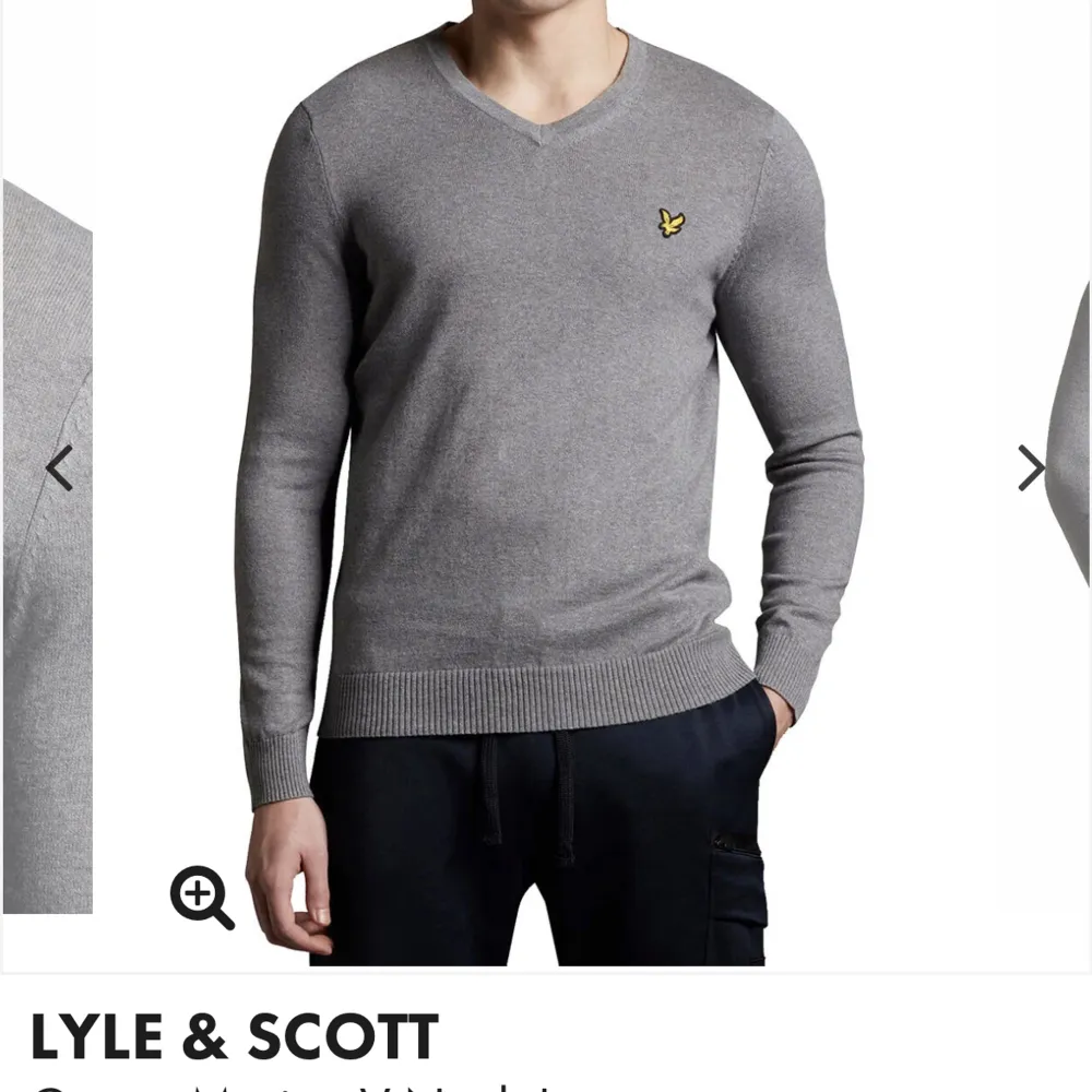 Fin tröja från Lyle & Scott. Storlek M men sitter som S. Pris kan diskuteras . Stickat.