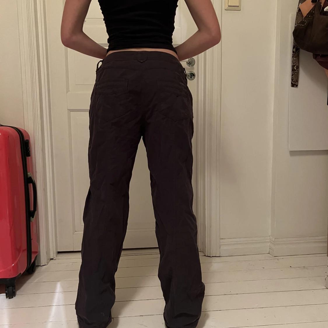 Lågmidjade byxor - 90