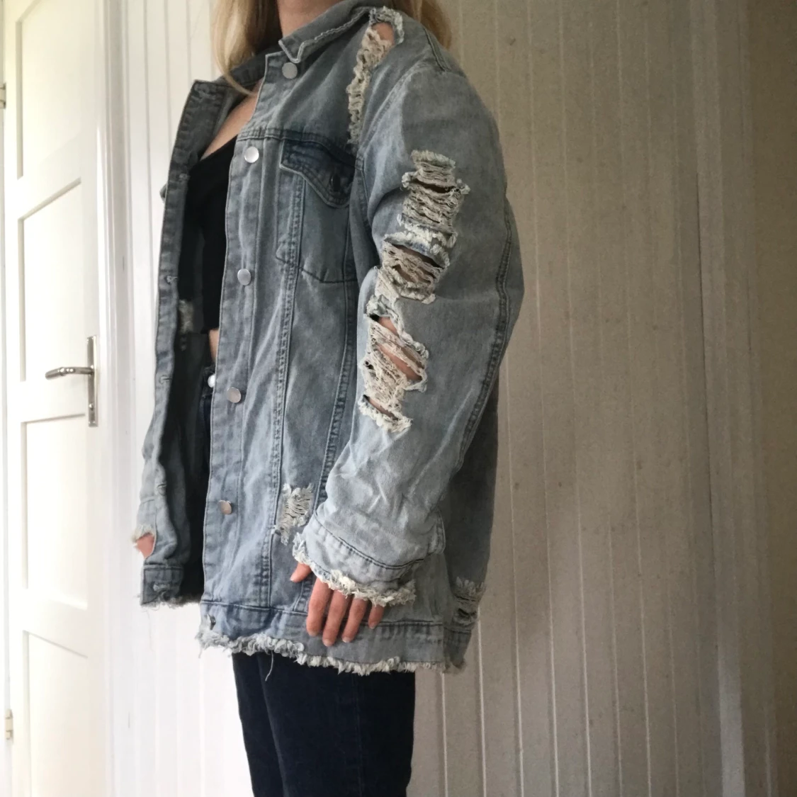 Overzised jeansjacka - 90