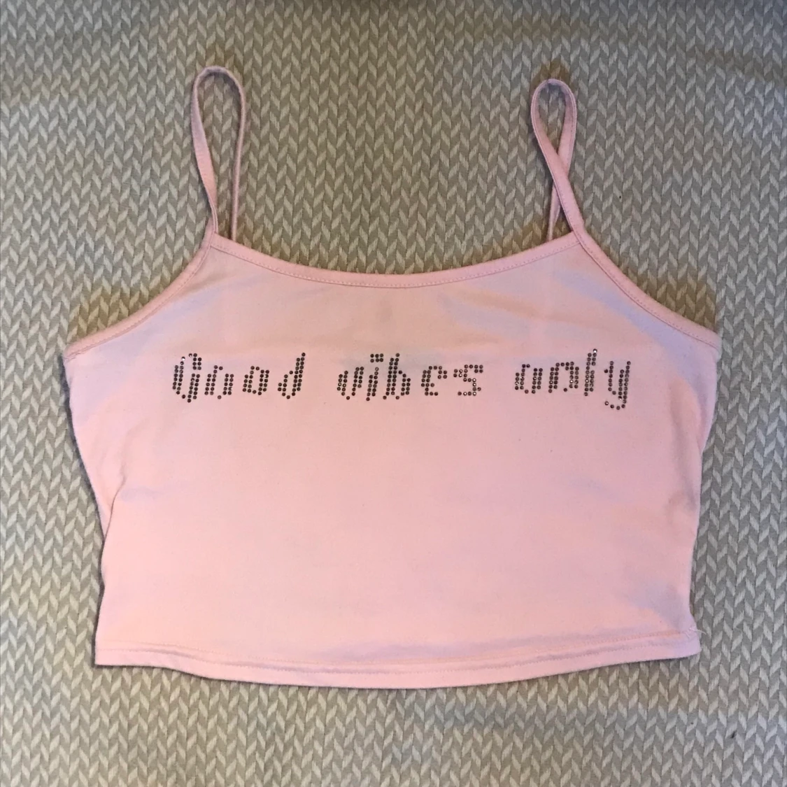 Good vibes only croptop  - 90