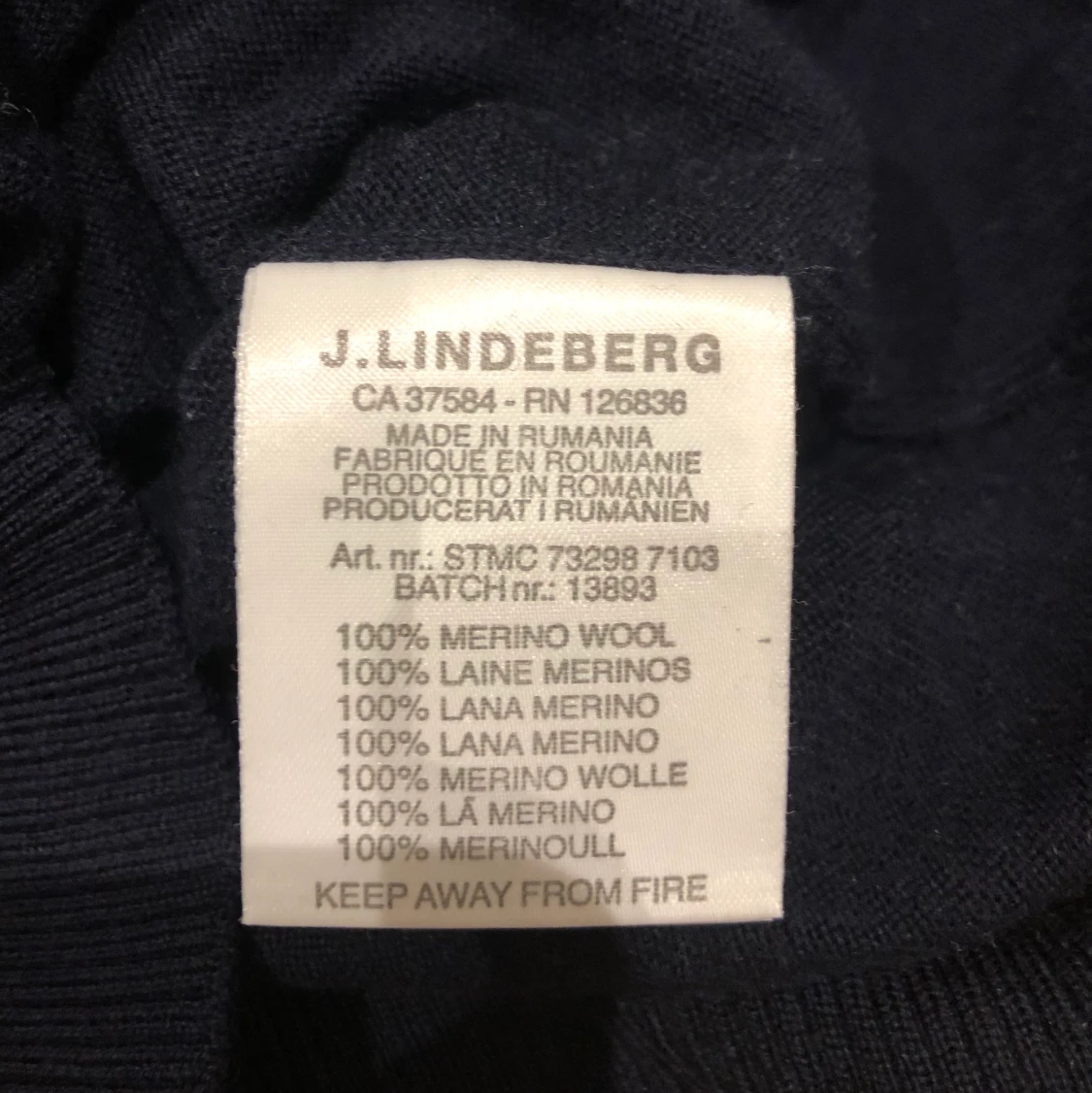 J.Lindeberg tröja - 91