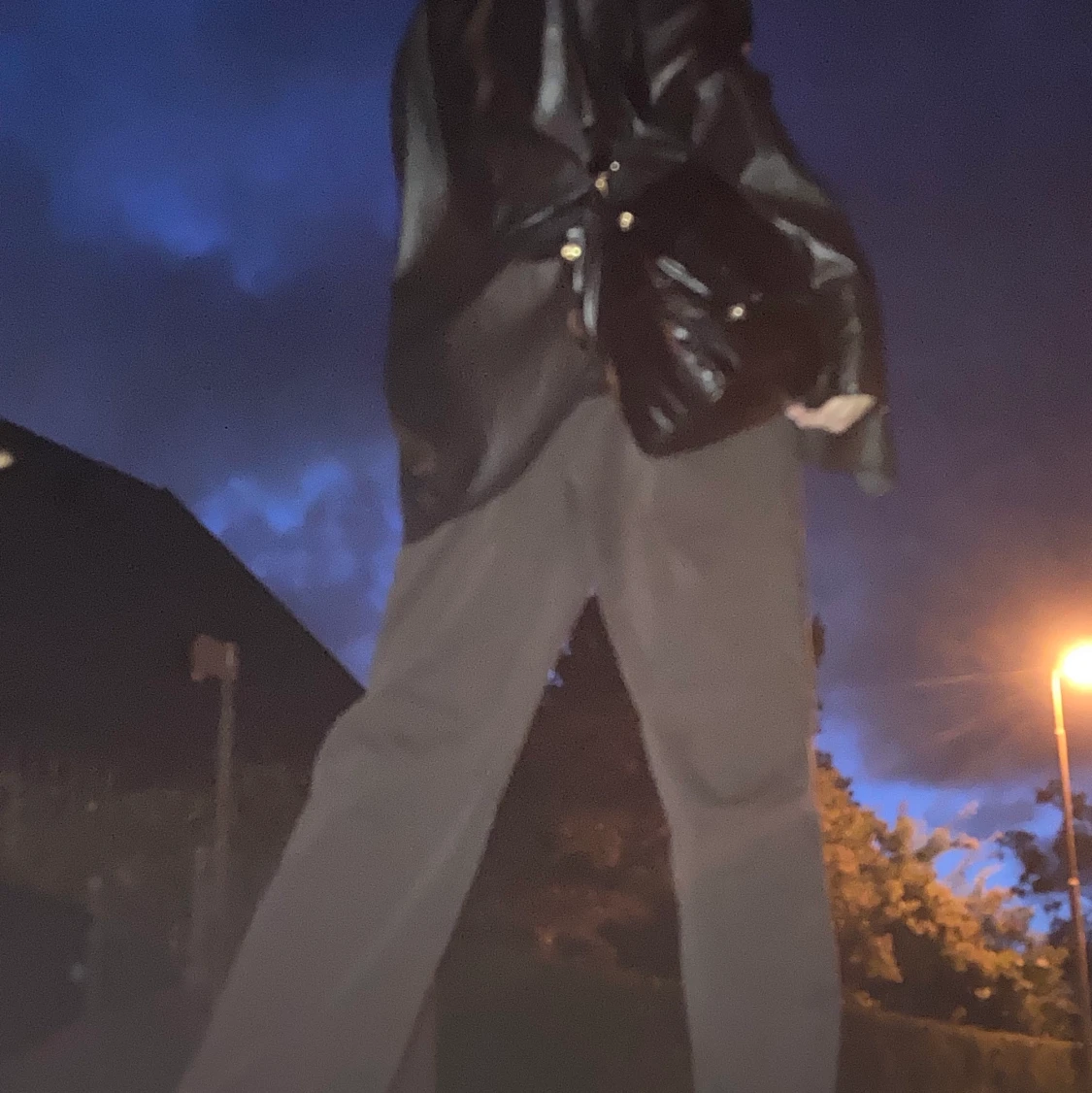 Vegansk läder skjorta  - 90