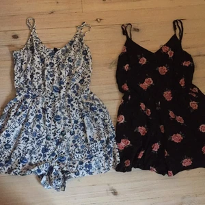 Två blommiga jumpsuits - Två blommiga jumpsuits i samma storlek, inga defekter Köp båda för 50kr Köp en för 30kr