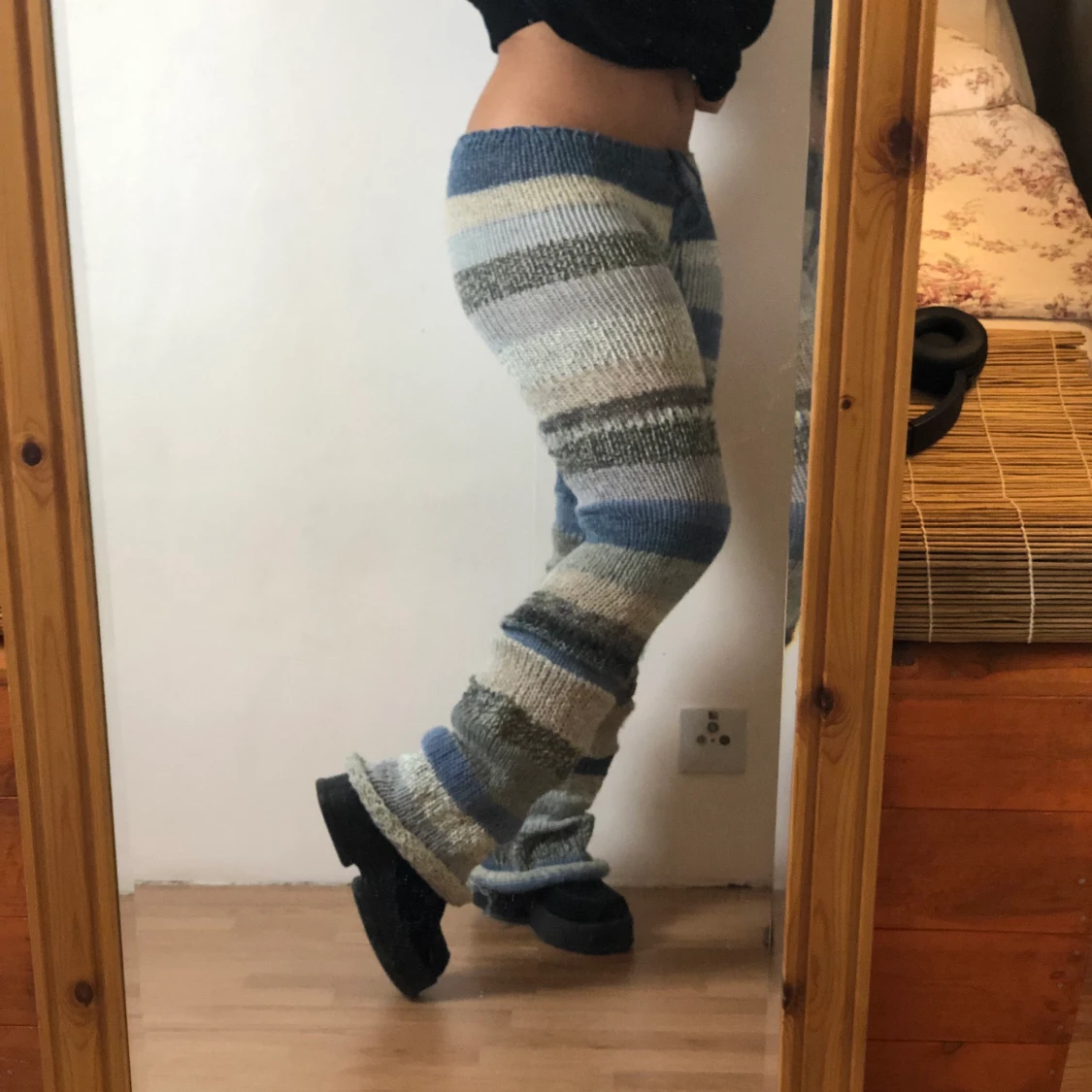 Stickade byxor  - 90