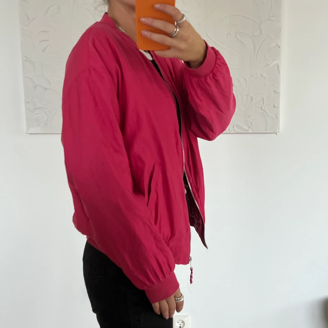 Rosa vårjacka från MONKI - 90