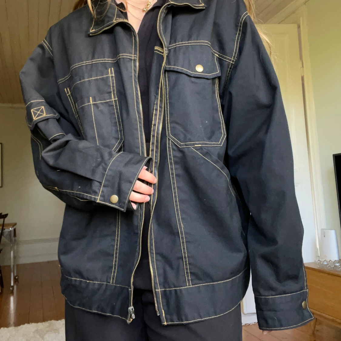 Oversized arbetarjacka