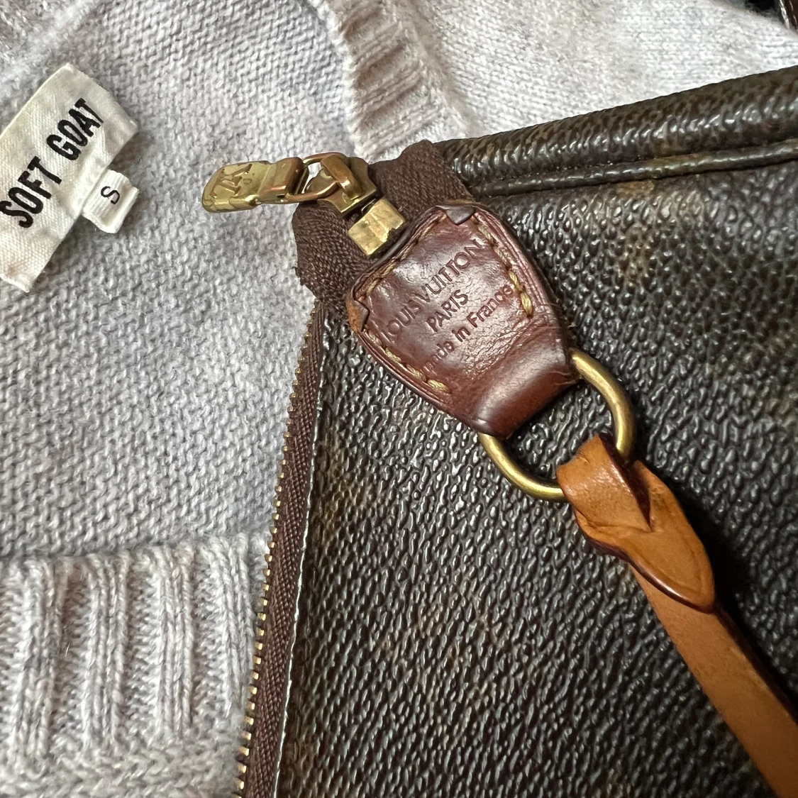 Äkta LV mini pochette - 90