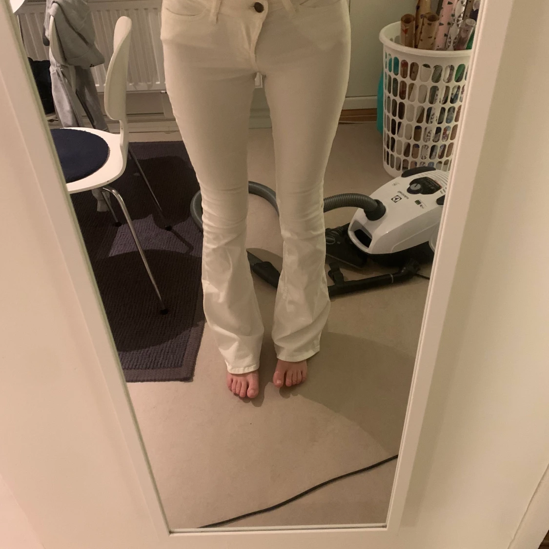 Lågmidjade jeans