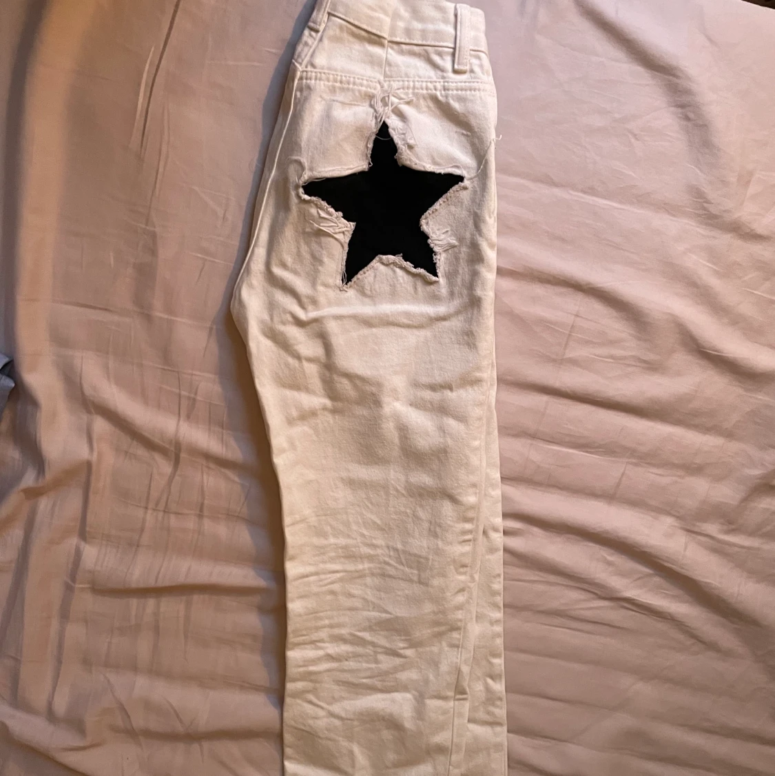 Jeans med stjärnor  - 90