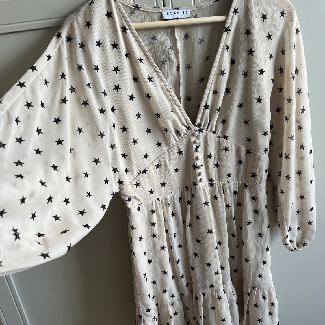Klänning med stjärnor stl 36  - 91