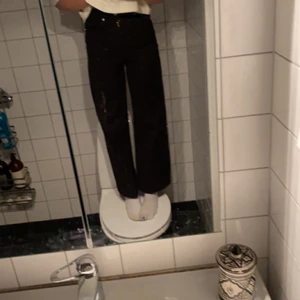 Gina jeans - Svarta vida jeans från Gina i bra skick❤️