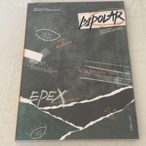 EPEX bipolar pt.1 Prelude of Anxiety version Reality - Ingår: Photobook, 2 photo cards, qr voice card, cd, poster, story paper, photo stand, sticker.