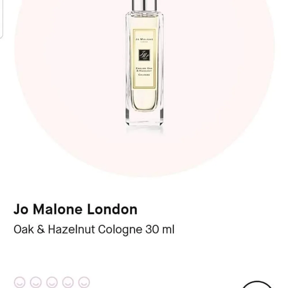 Jo Malone London Oak & Hazelnut Cologne 30 ml oanvänd.  Pris. 330kr Frakt tillkommer 51kr annars finns i Skänninge  Finns på flera sidor. Övrigt.