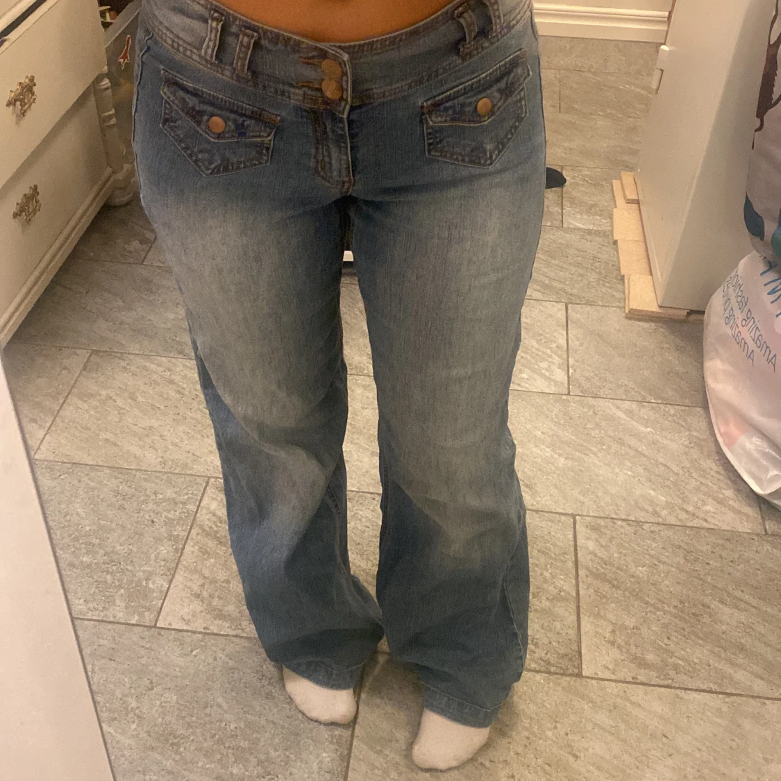 Snygga vintage jeans - 90