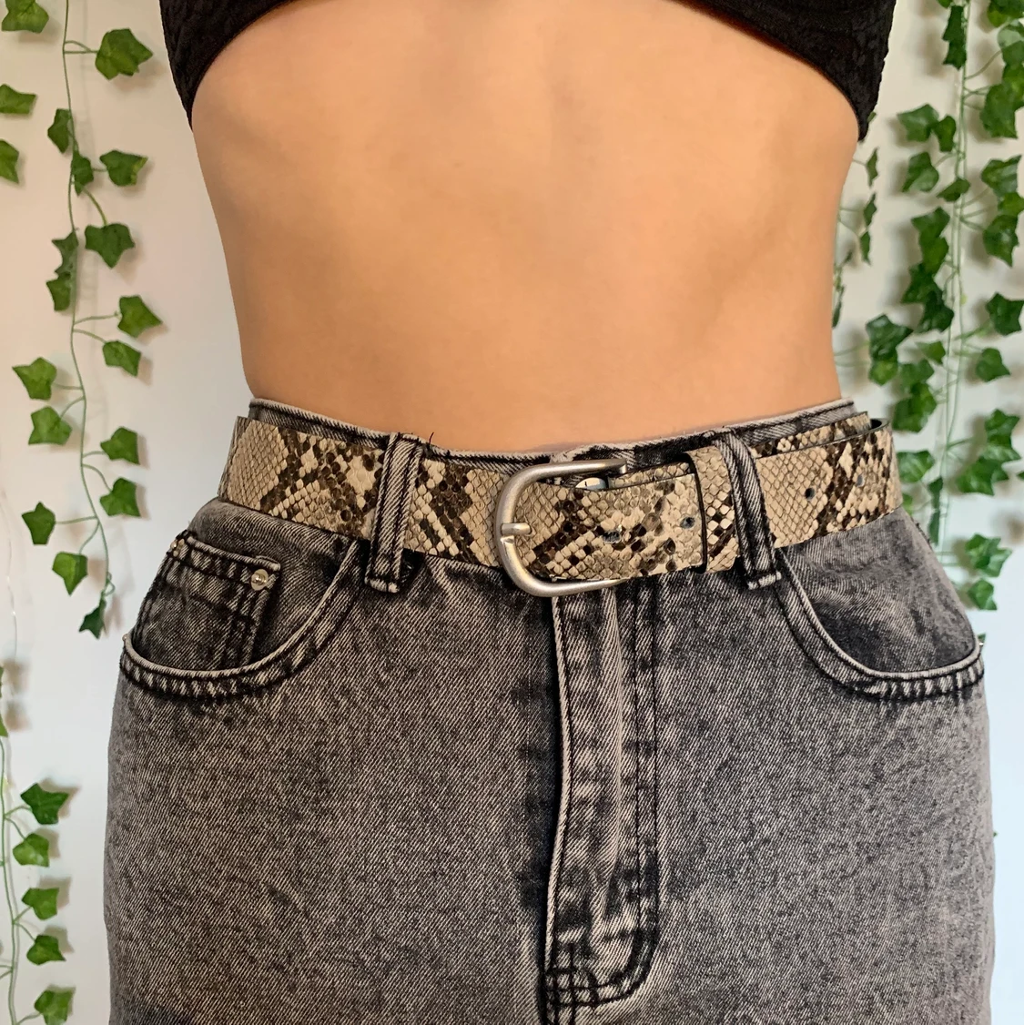 ”Ormskinn” bälte