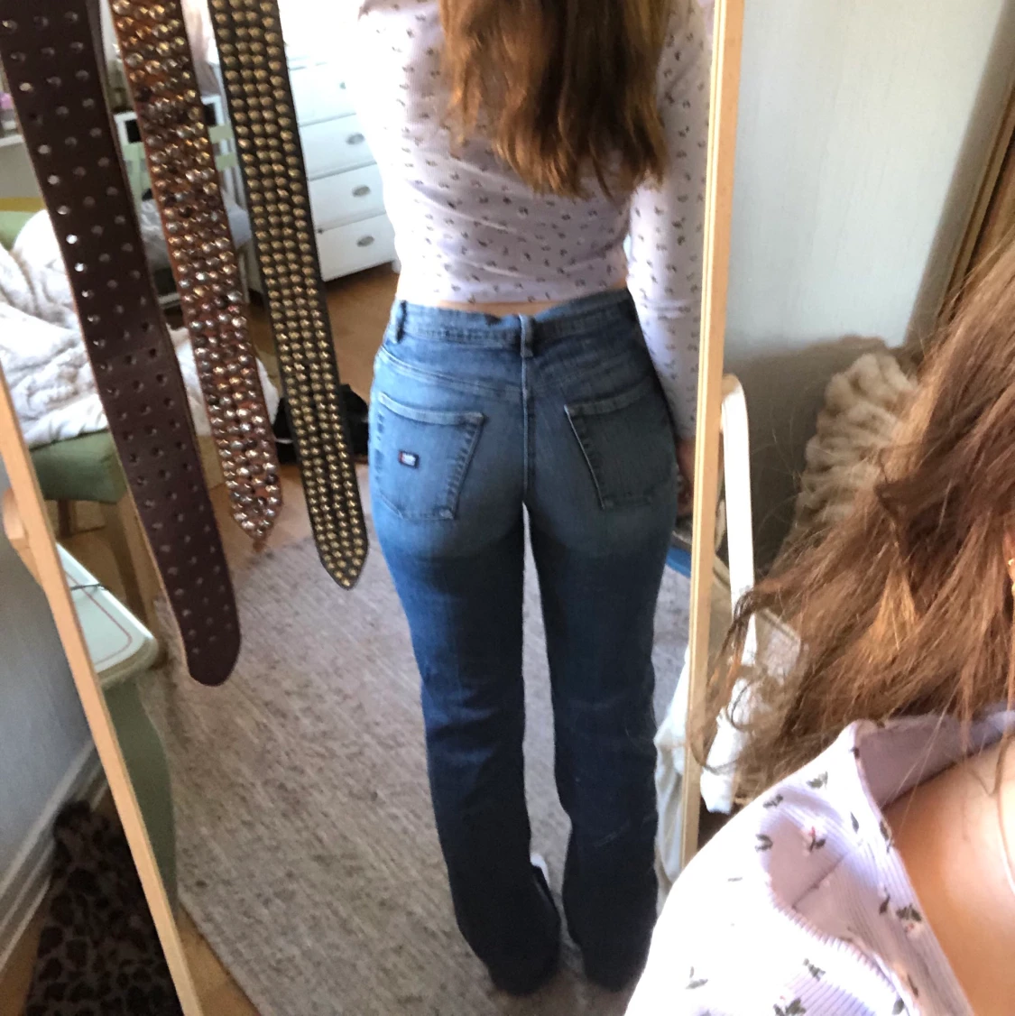 Lågmidjade byxor  - 90