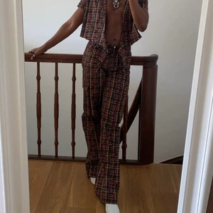 I AM GIA printed pants (matching set) - Matching set - look at other ad for the top. Size L but fits like 32-34. Worn once for this picture 