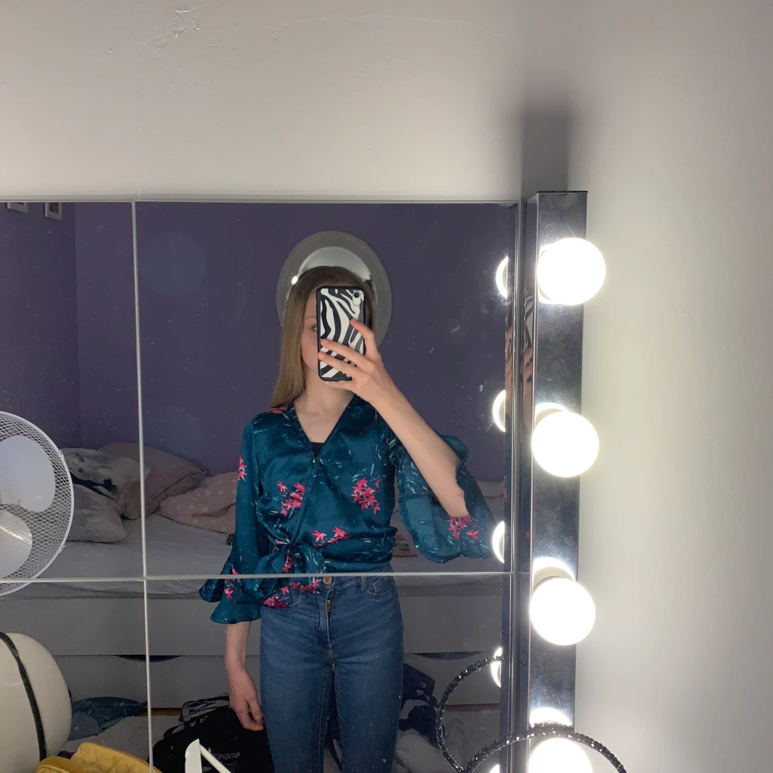 Omlott tröja, storlek 134/140