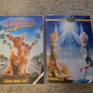 Två stycken DVD, de är endast använda 1 gång så i bra skick. 1 för 20 kr eller båda för 30 kr. Kan fraktas, men köparen står för frakten💕