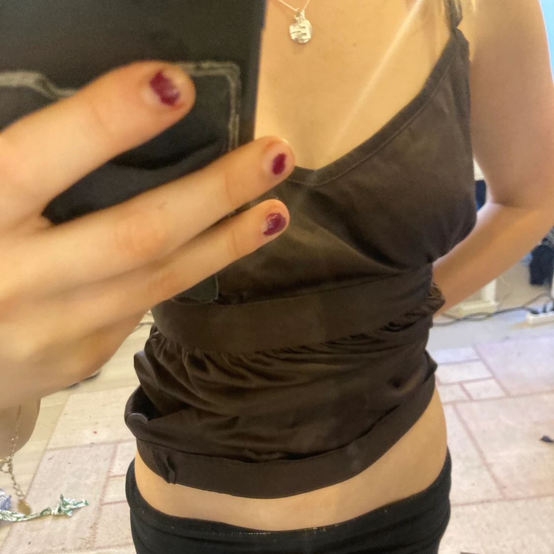 Brun silkestopp - 90