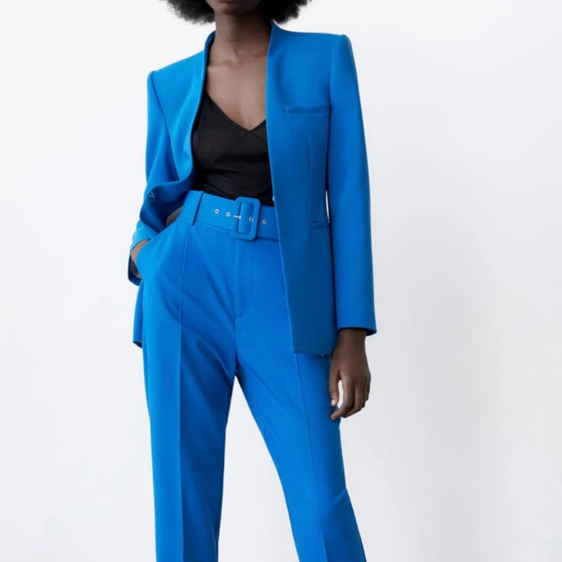Zara blue suit