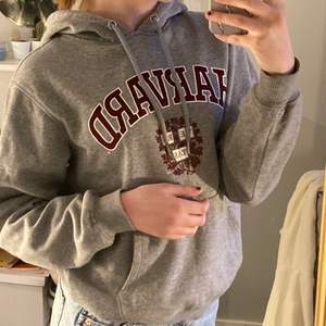 ”Harvard” hoodie från h&m🤍 köpt för ungefär 1,5/2 år sen, fortfarande i ett bra skick🤍