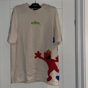 Sesame street T-shirt  - As cool t-shirt från h&ms kollektion med sesame street.🍪 Den är helt oanvänd och är i storlek S men passar typ alla då den ska vara lite baggy.  📦🤎