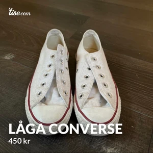 Låga converse  - Jättesnygga låga converse i bra skick, skorna är i st 36