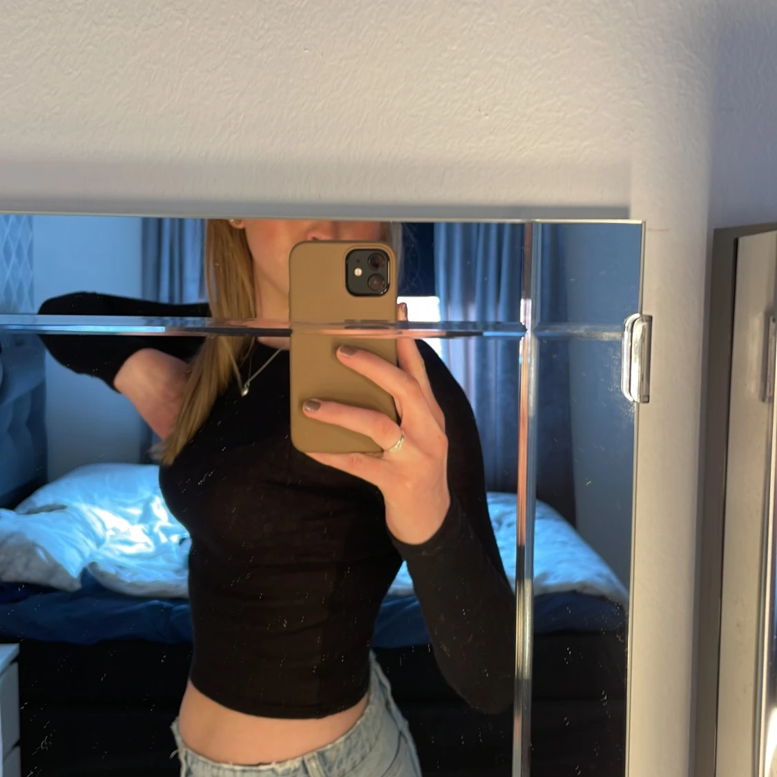 Tunn stickad tröja - 90