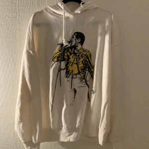 Freddie Mercury merch hoodie S - Fraktar ej 